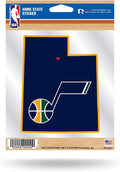 Utah Jazz 5 Inch Sticker Decal, Home State Design, Flat Vinyl, Full Adhesive Backing