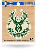 Milwaukee Bucks 3 Inch Die Cut Decal Sticker Full Adhesive Backing