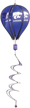 Kansas State University Wildcats Stunning 41 Inch Hot Air Balloon Wind Spinner Flag Banner, Outdoor