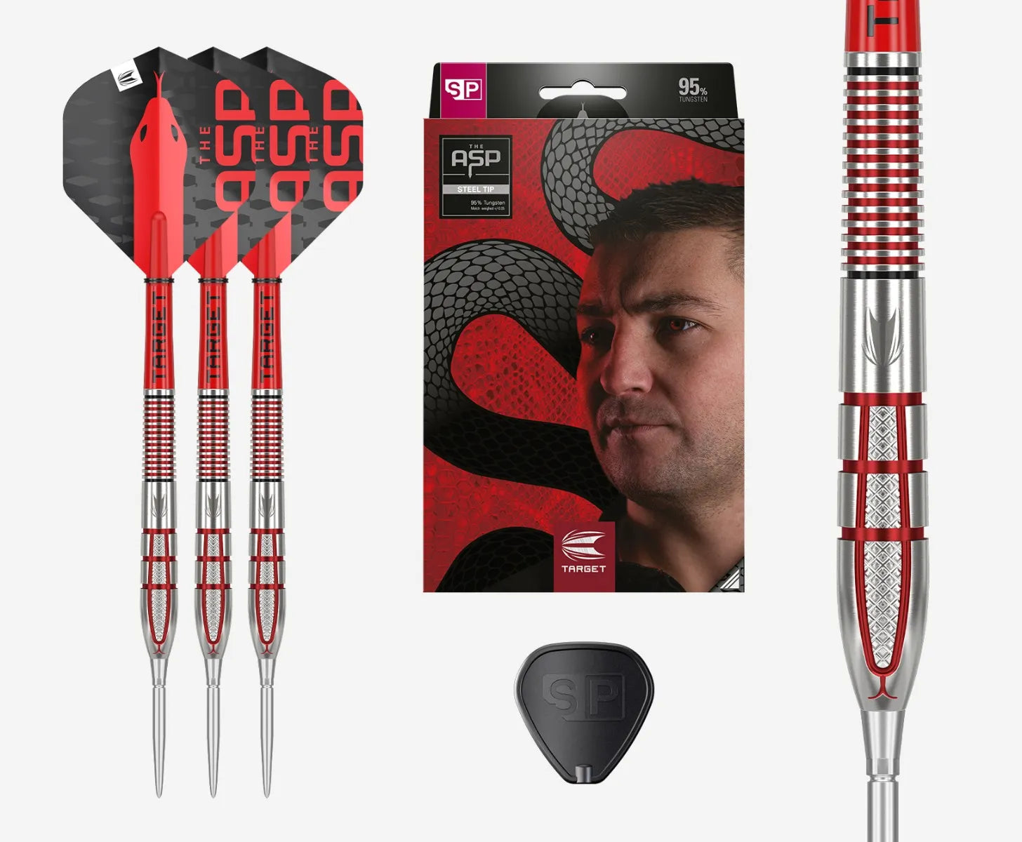 Nathan Aspinall G2 95% Swiss Point Steel-Tip Darts