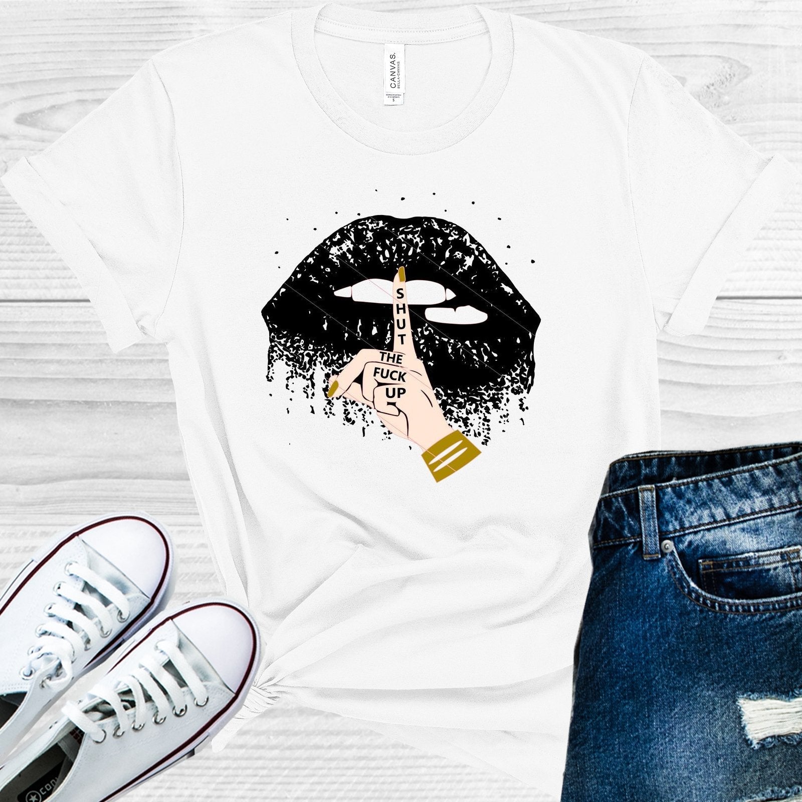 Shut the F*** Up Graphic Tee