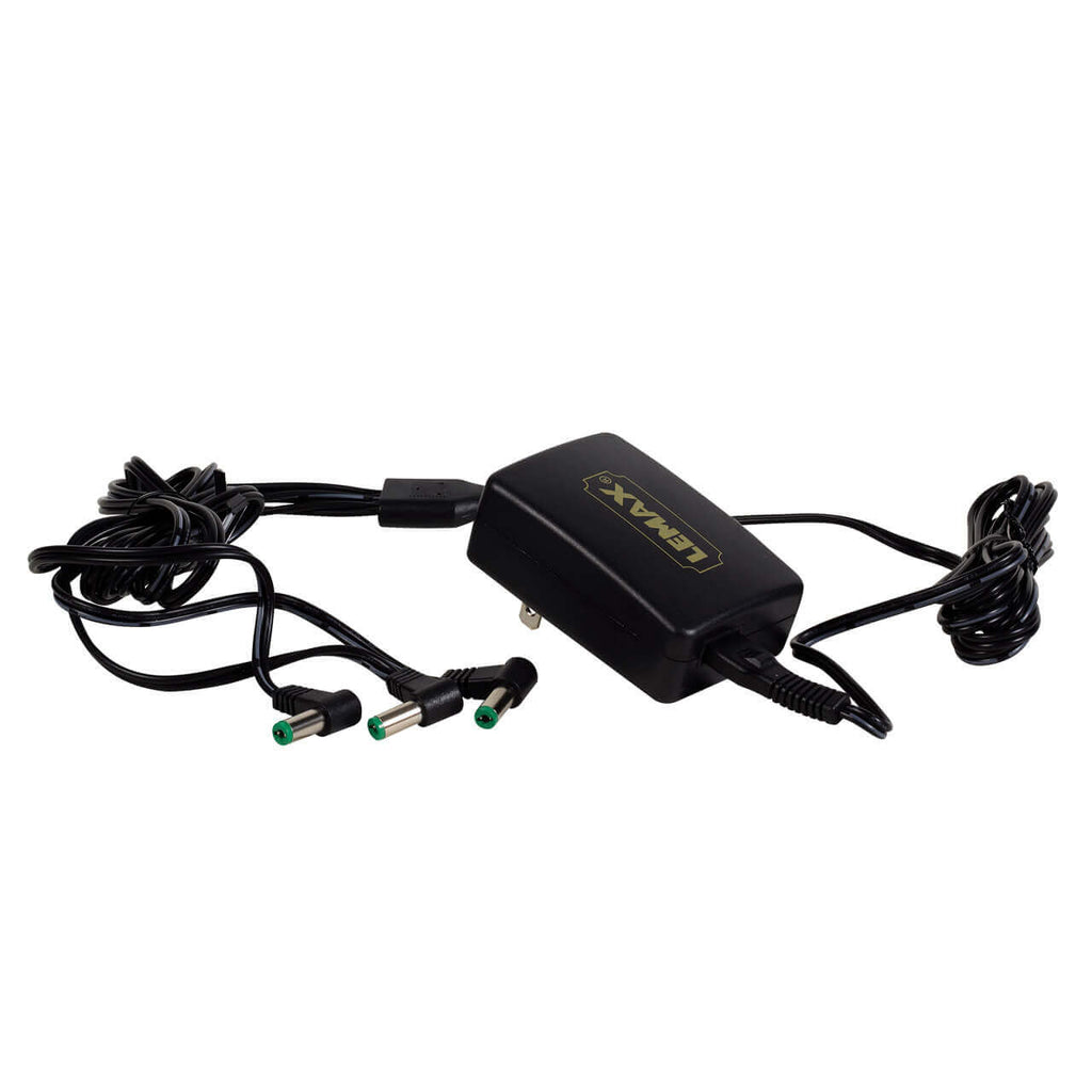 Lemax Power Adapter - 4.5V - Black - 3 plugs