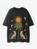 Oasis Washed T-Shirt Oversize Fit