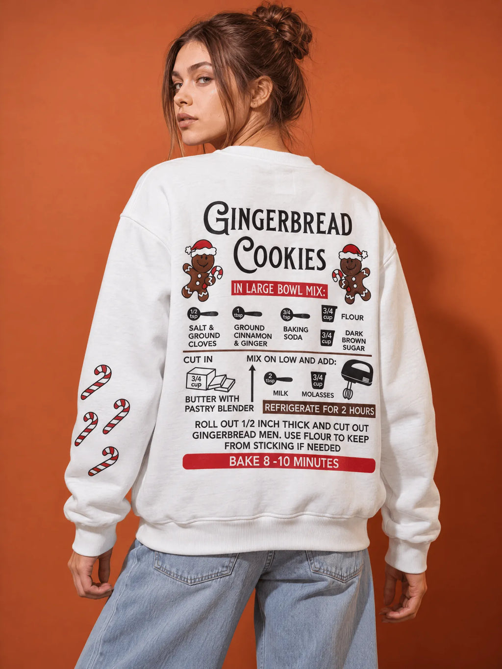 Oversize Cotton Crewneck Sweatshirt