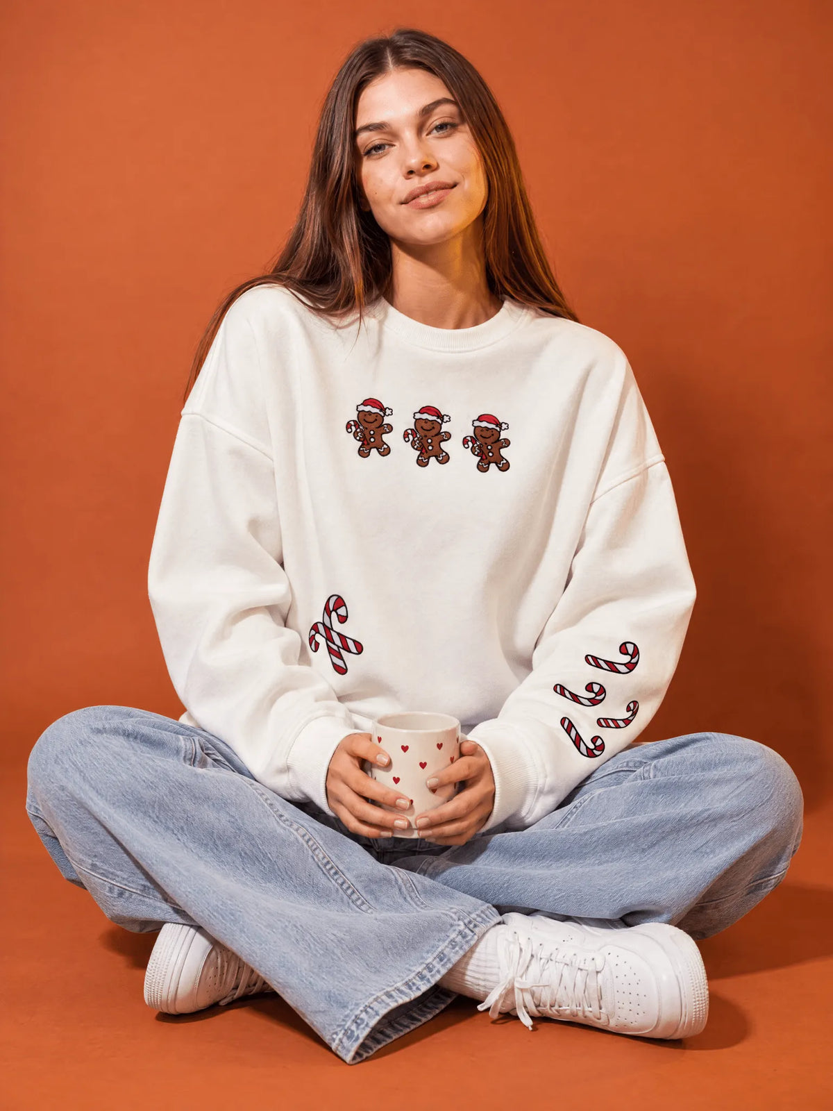 Oversize Cotton Crewneck Sweatshirt