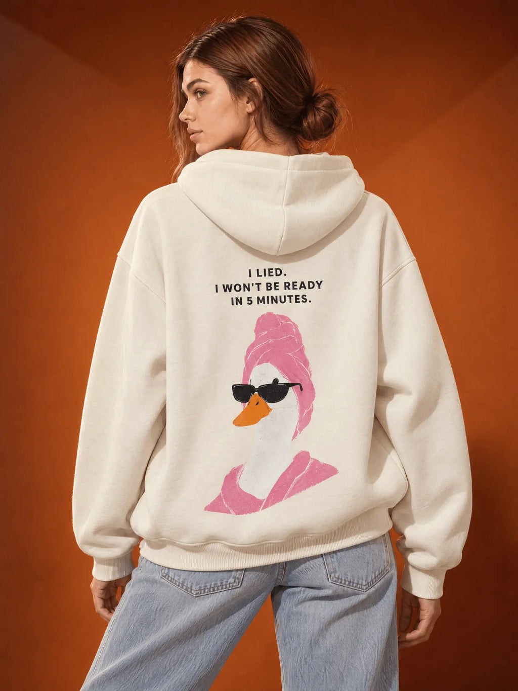 Oversize Duck Hoodie