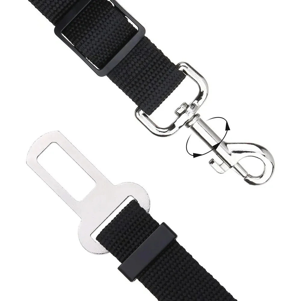 Adjustable Pet Car Seat Belt Harness | Dog and Cat Safety Strap