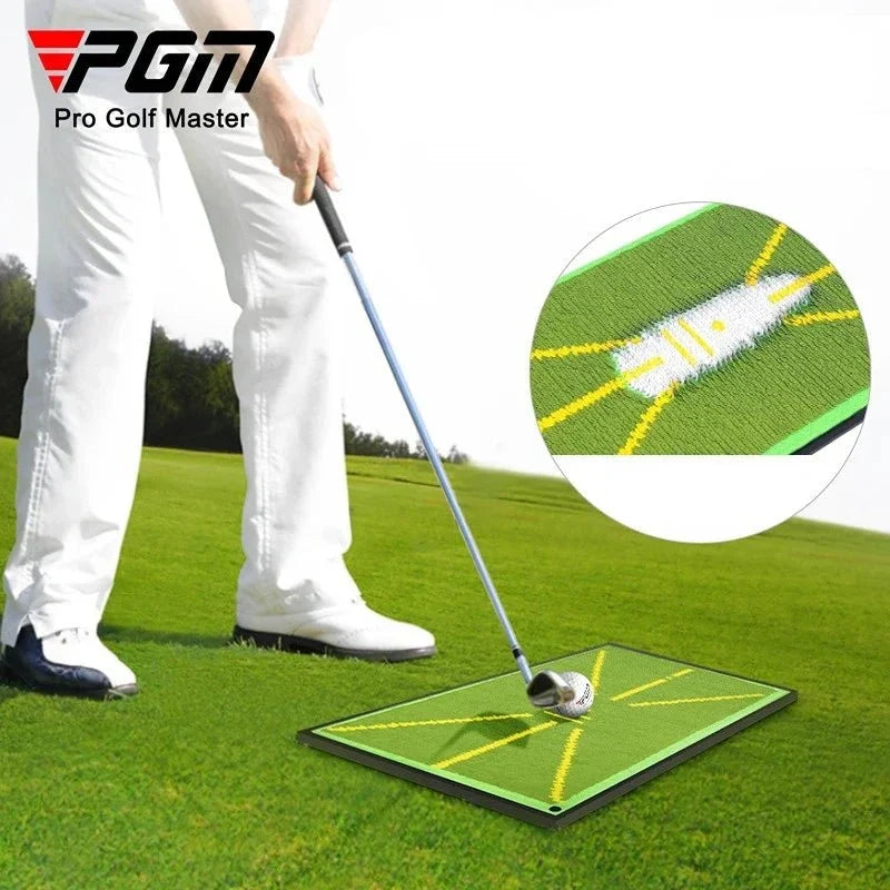 Golf Swing Path Trainer Mat – Bead Track Pad