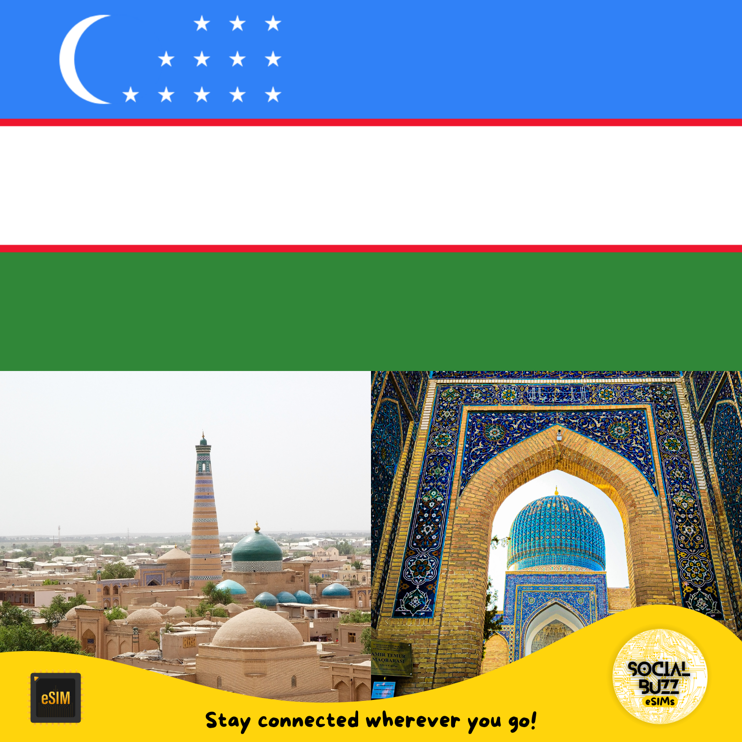 Uzbekistan eSIM Internet Data Plan