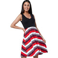 Popular Print Sleeveless Maternity Dress - # PRGTA11510014