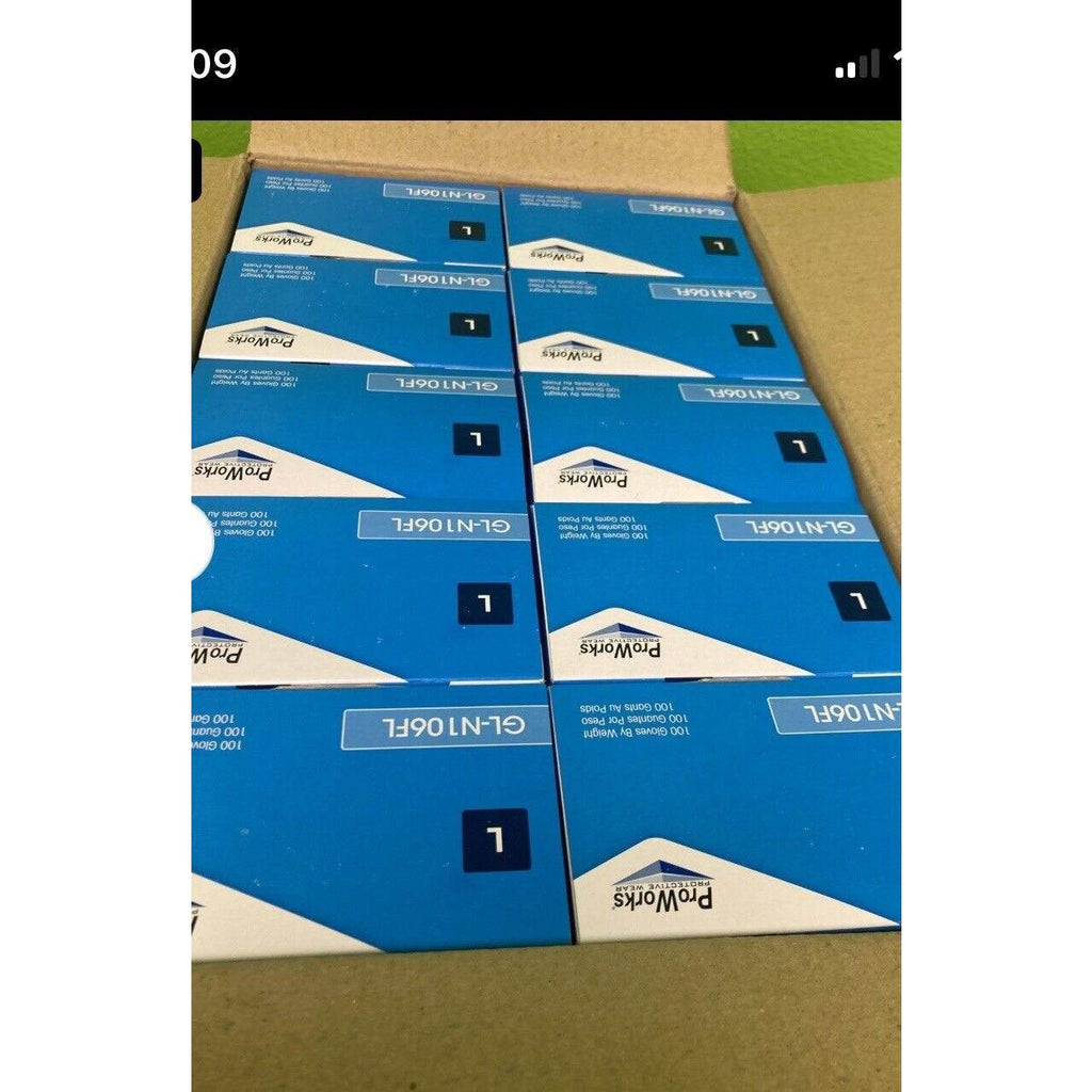ProWorks Industrial Grade Nitrile Exam Gloves 4 mil