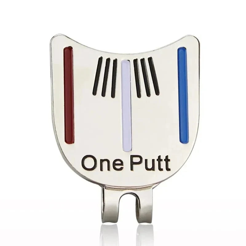 Golf Ball Position Cap Clip – Metal Alignment Marker