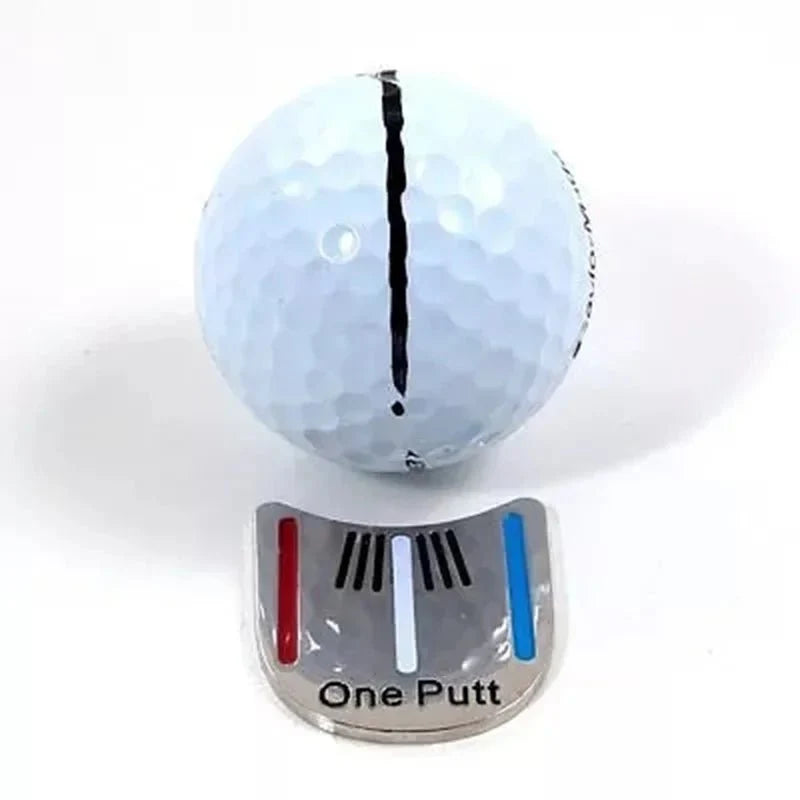 Golf Ball Position Cap Clip – Metal Alignment Marker