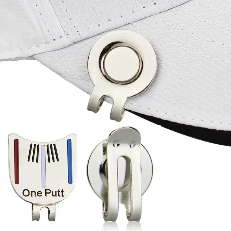 Golf Ball Position Cap Clip – Metal Alignment Marker
