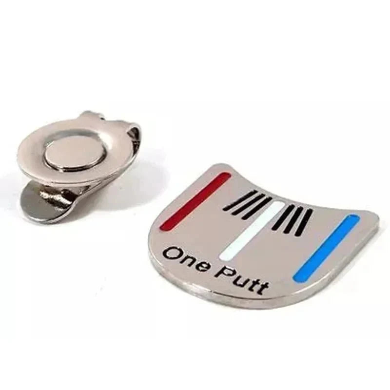 Golf Ball Position Cap Clip – Metal Alignment Marker