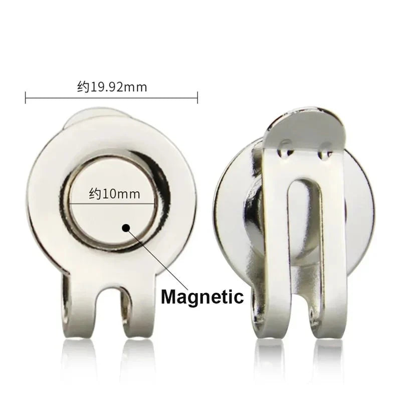 Golf Ball Position Cap Clip – Metal Alignment Marker