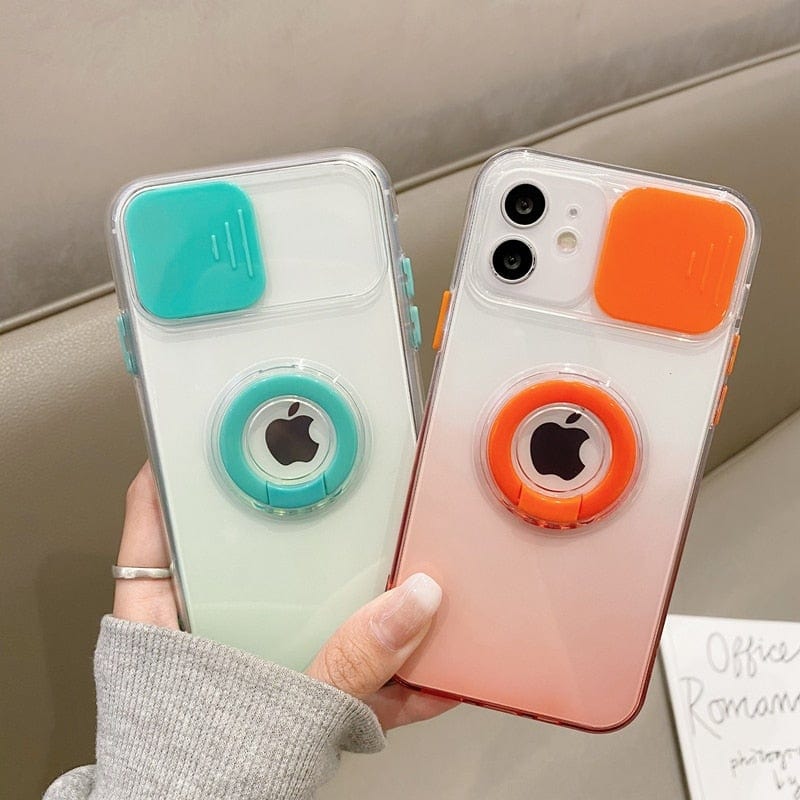 Gradient Camera Protection iPhone Case