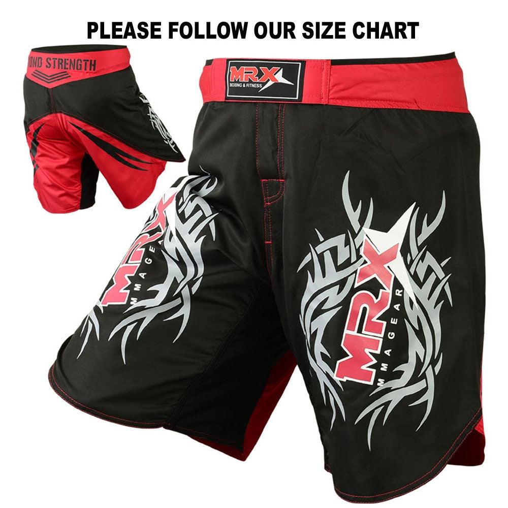 MRX Men's Mma Fight Shorts Ufc Grappling Fighting Short