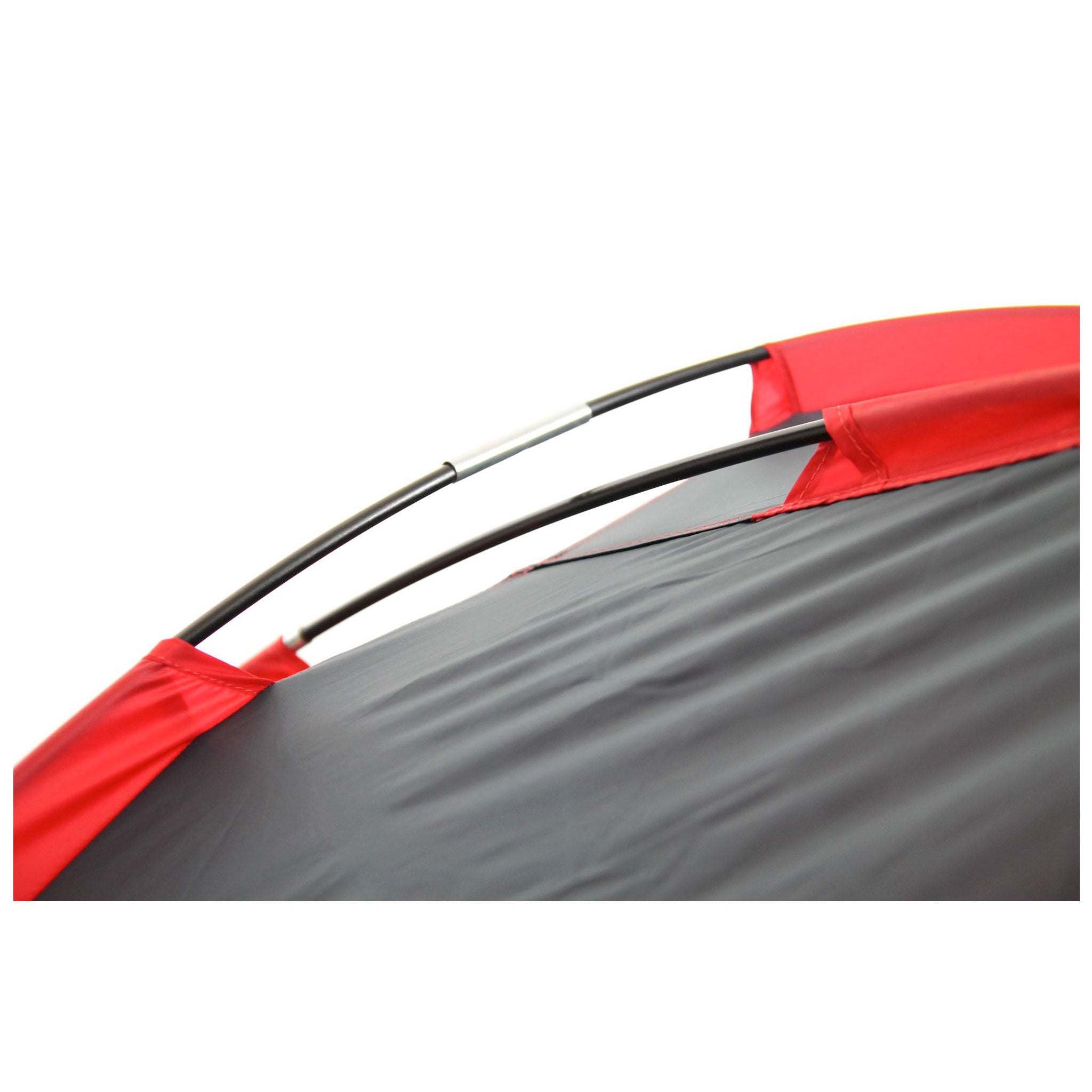 Tahoe Gear Cruz Bay Summer Sun Shelter and Beach Shade Tent Canopy - Coral Red