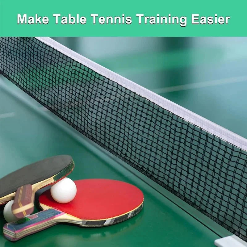 Retractable Table Tennis Net – Portable PE Net Kit