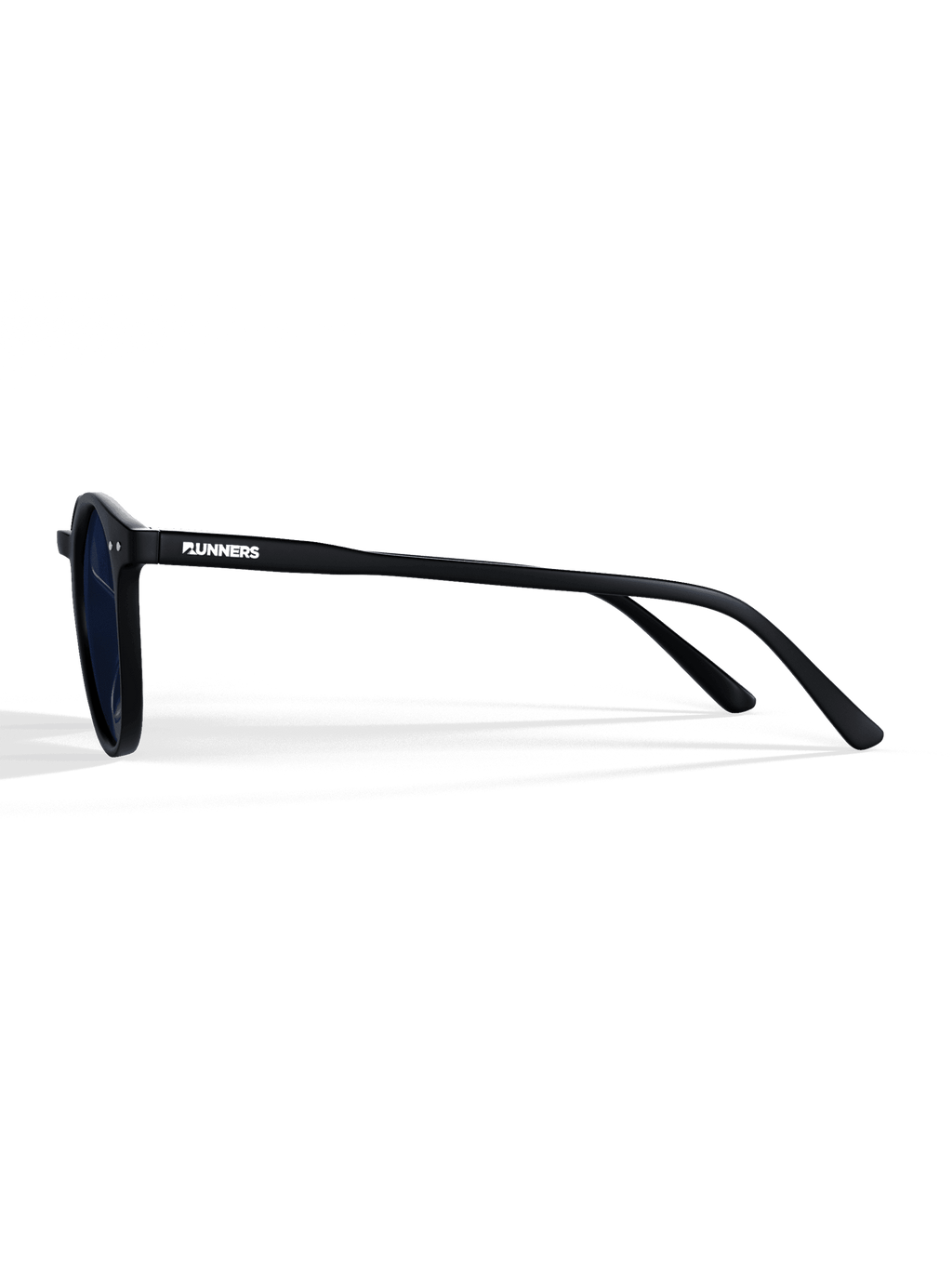 Black Round Polarized Sunglasses - UV400 for Men & Women