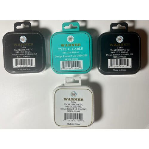 Warner Deluxe Royal Heavy Duty Type C Cable 99908 Smartphone