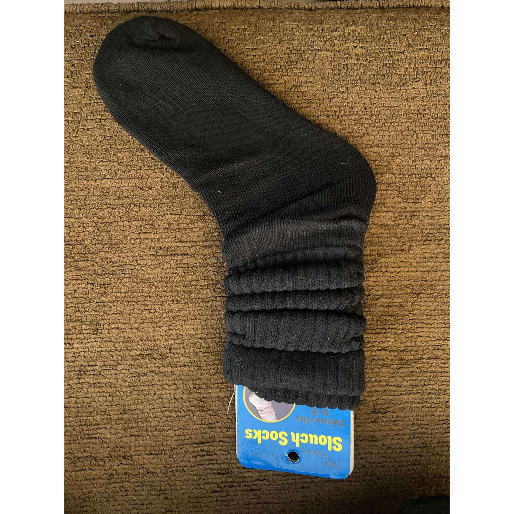 Yafa Collection Slouch Socks Adults Size 9-11 And children's size 6-8