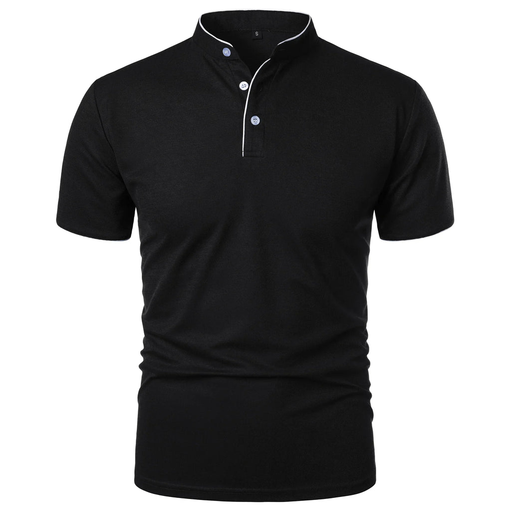 Solid Color Short Sleeve T-Shirt - # BOAA13510044