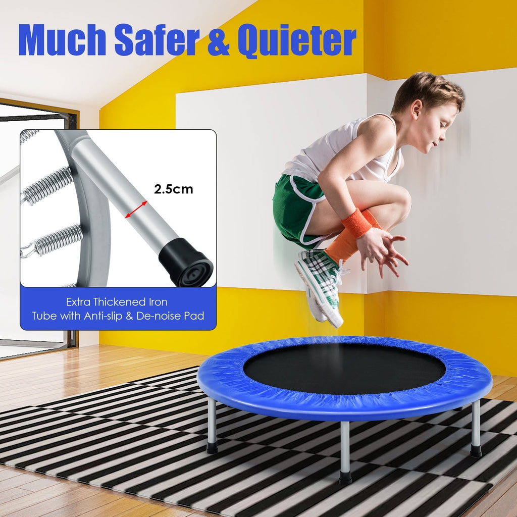 38 Inch Mini Folding Trampoline Portable