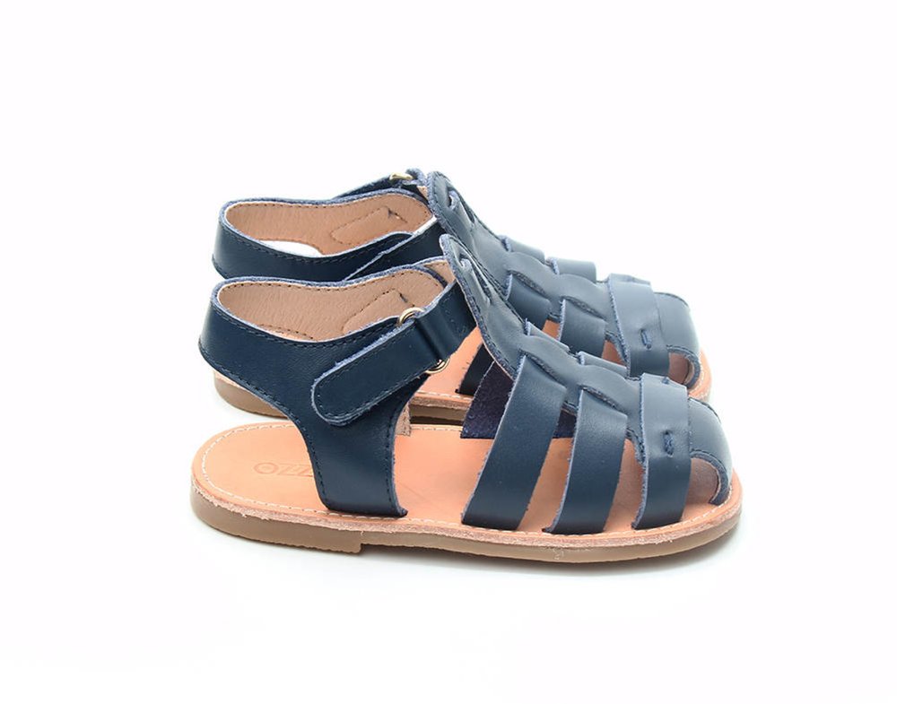 Kids' Italian Leather Sandals | Wide Toe Box & Flexible Sole for Toddlers| Venetian