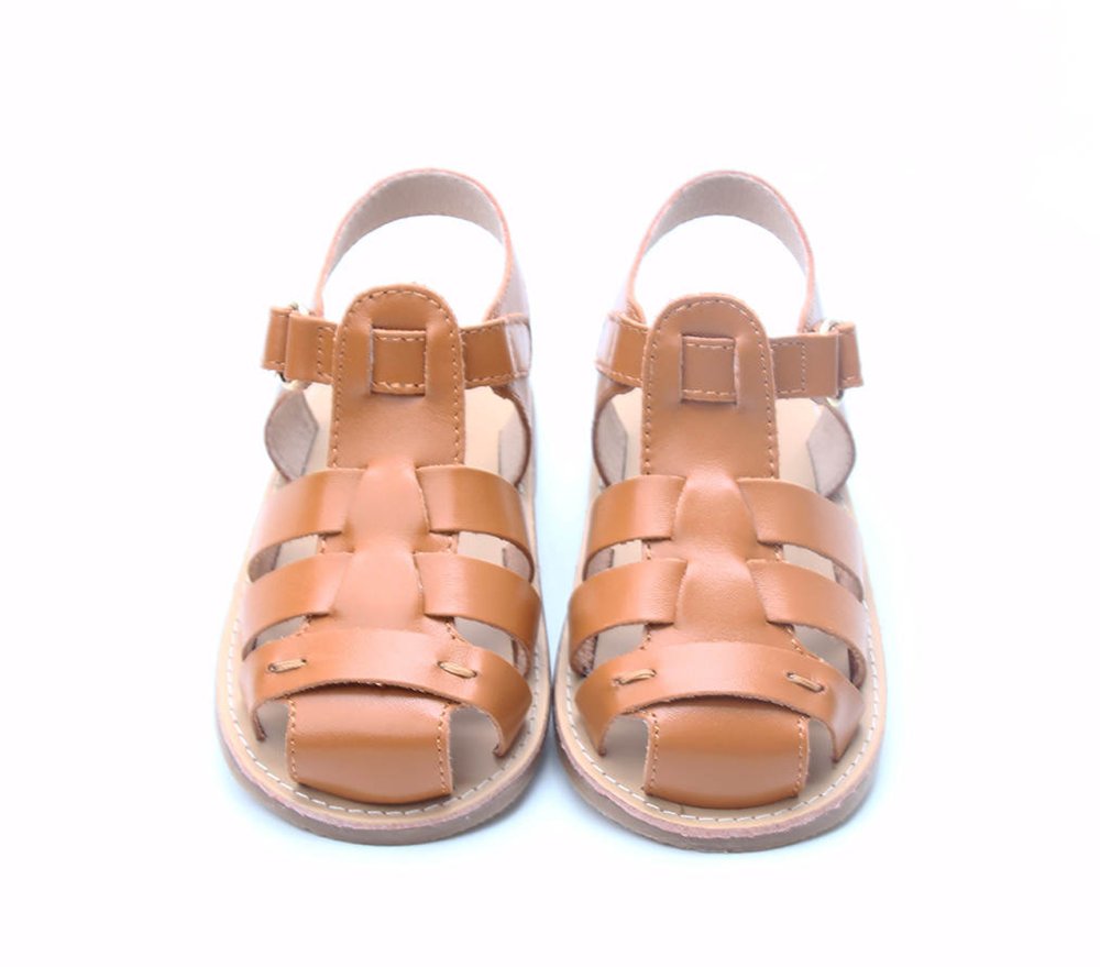 Kids' Italian Leather Sandals | Wide Toe Box & Flexible Sole for Toddlers| Venetian