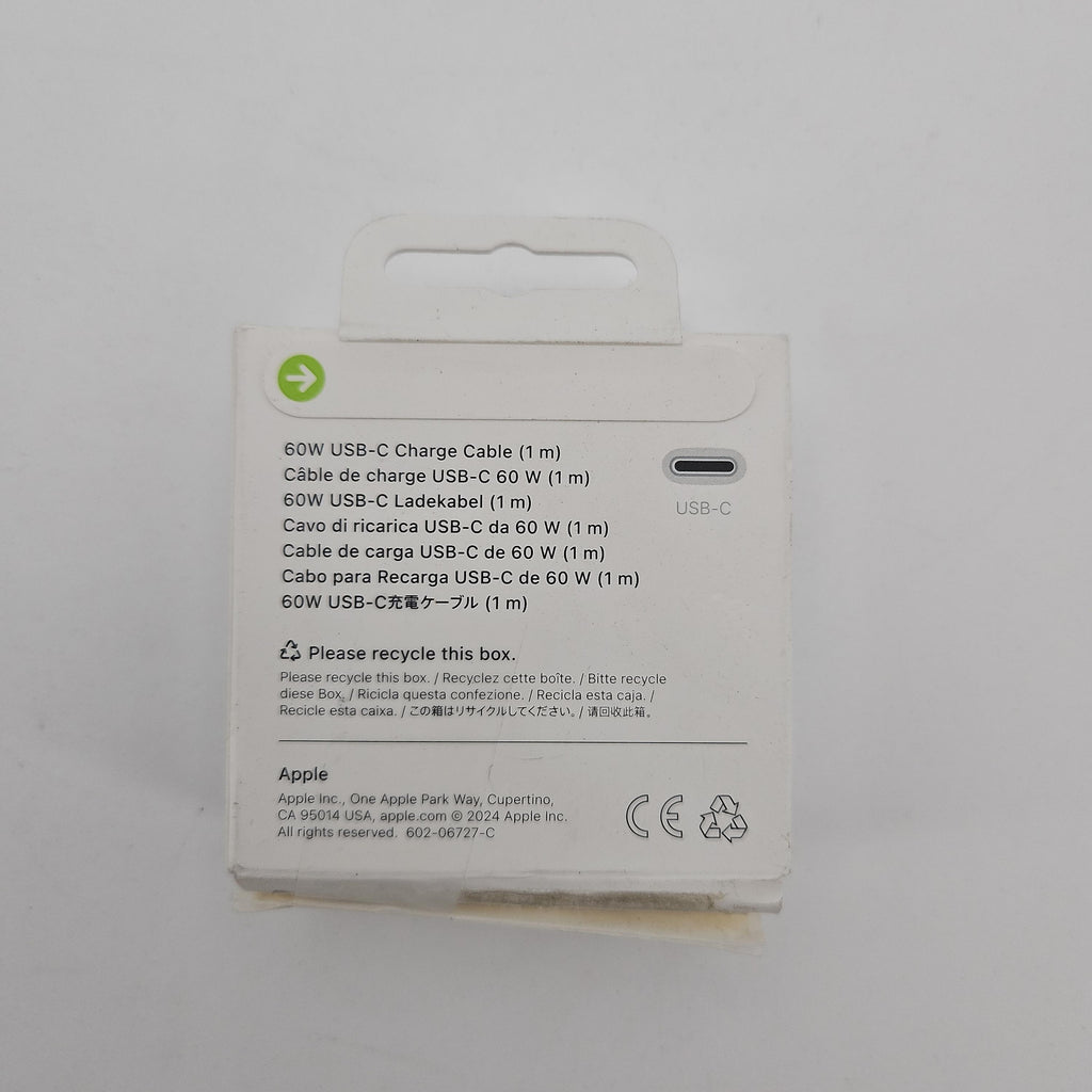 Apple 60W USB-C to USB-C Woven Charge Cable, 1 m