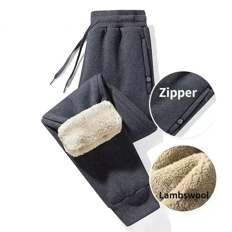 Warm Lambswool Trousers - # GIAA23410002
