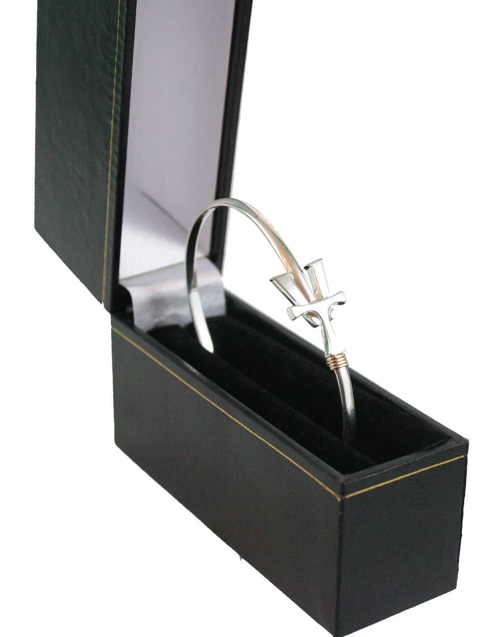Vermont   Hook Bracelet Silver - 3mm Band - 7 Inch