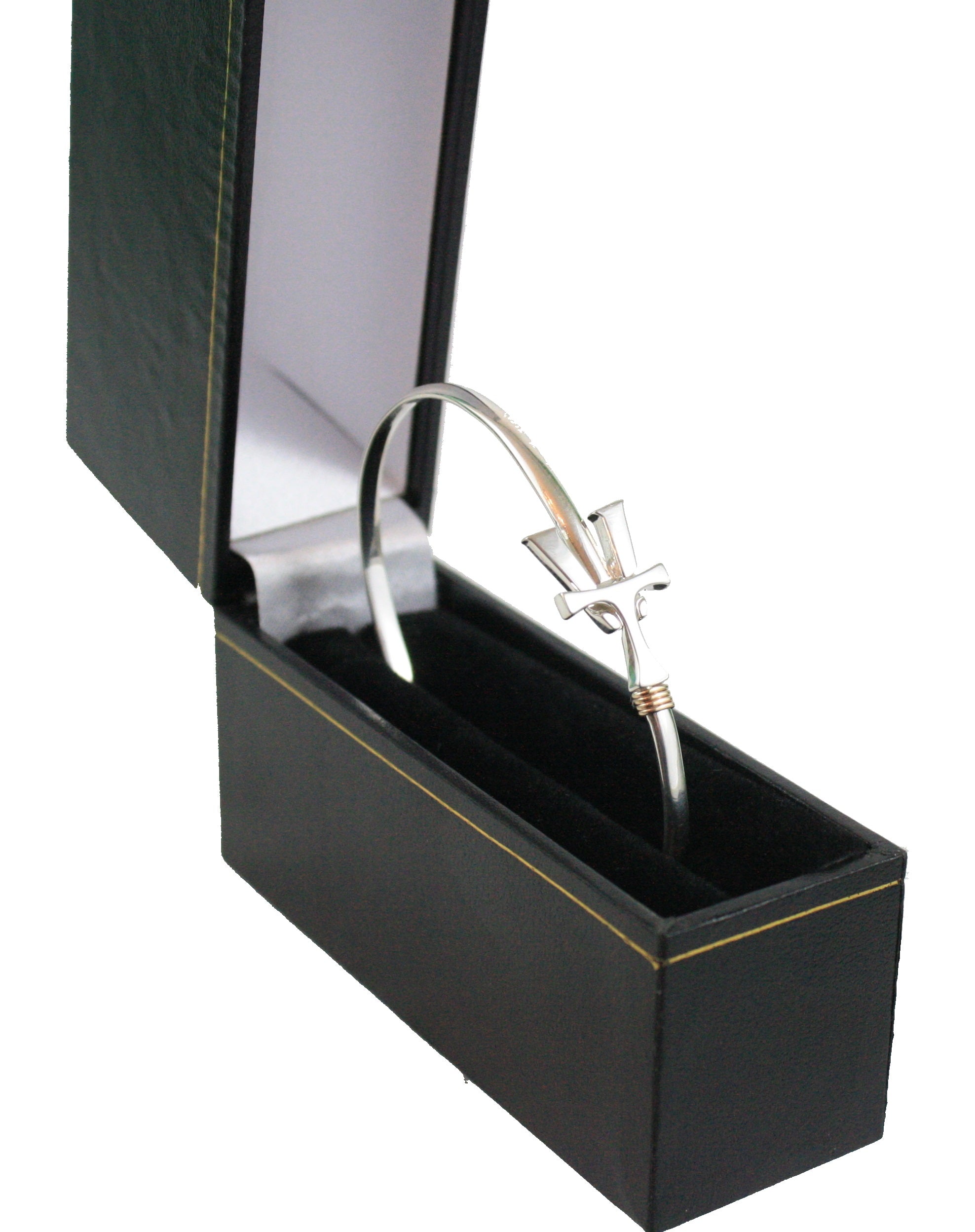 Vermont   Hook Bracelet Silver - 3mm Band - 7 Inch